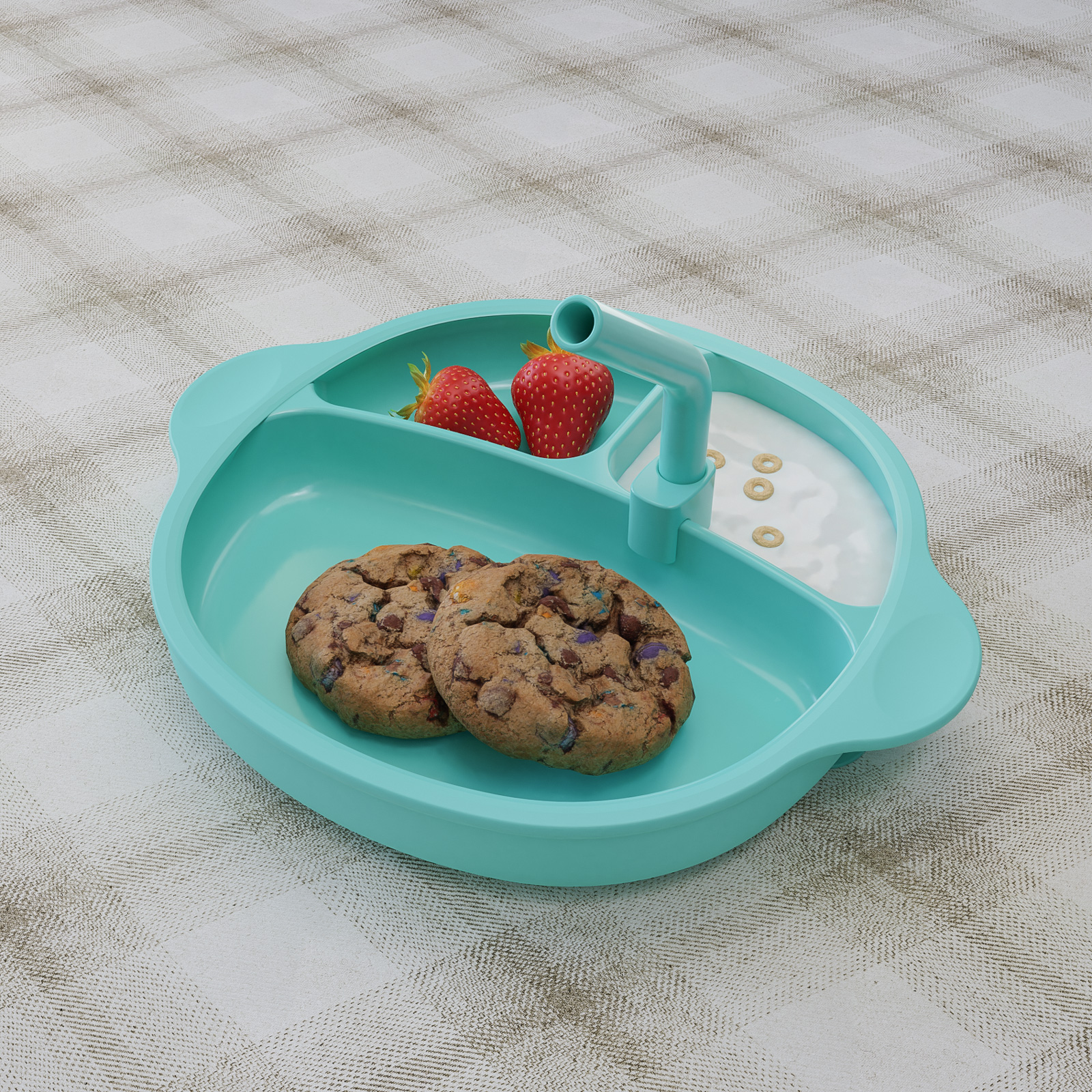 Dinner plate，Children's plate，silica gel，Silica gel plate，