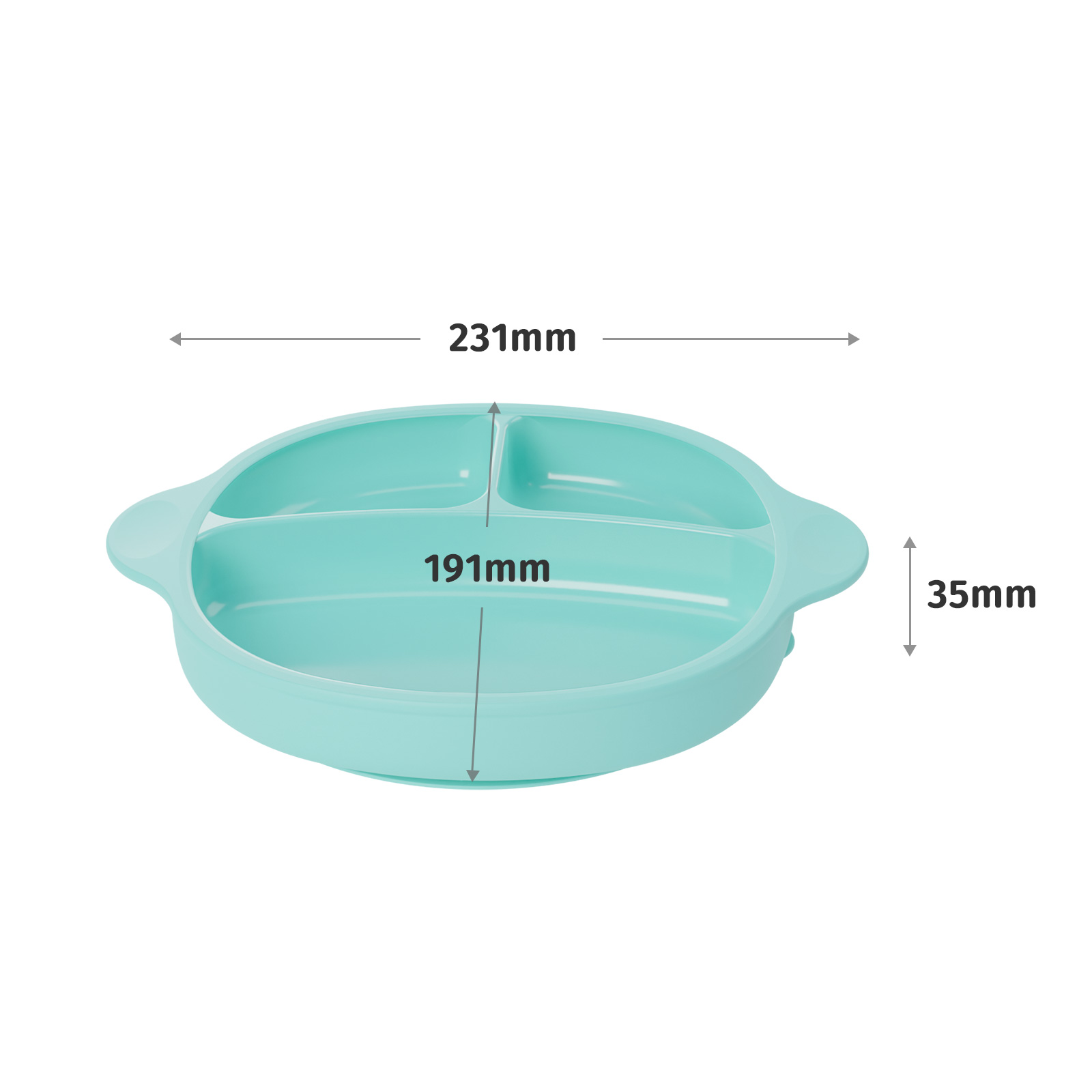 Dinner plate，Children's plate，silica gel，Silica gel plate，