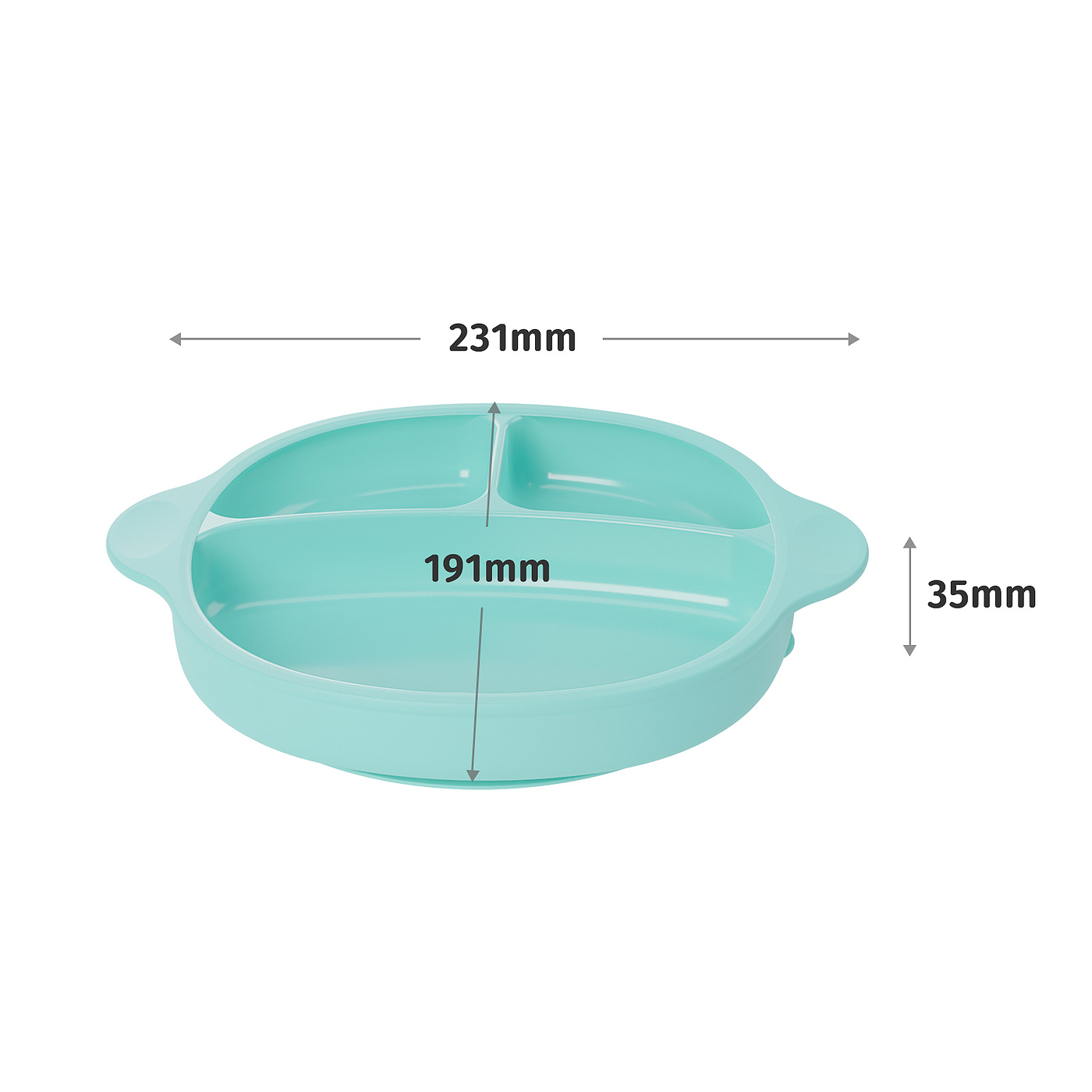 Dinner plate，Children's plate，silica gel，Silica gel plate，
