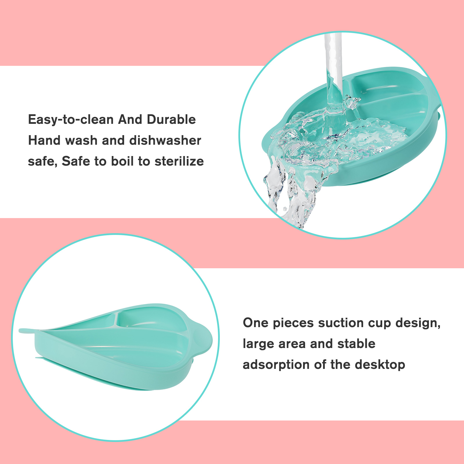 Dinner plate，Children's plate，silica gel，Silica gel plate，