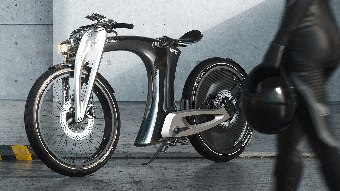 自行车，电动自行车，Carbogatto，电动摩托车，