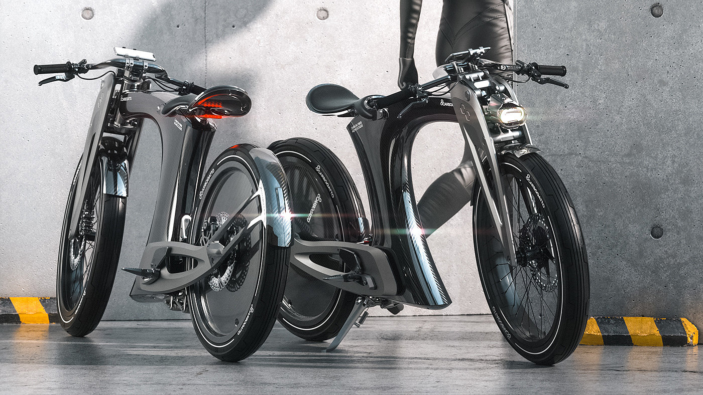 自行车，电动自行车，Carbogatto，电动摩托车，