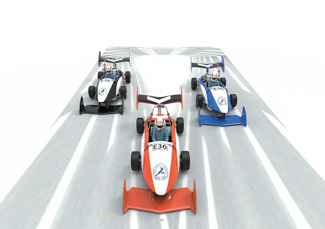 Formula racing styling，