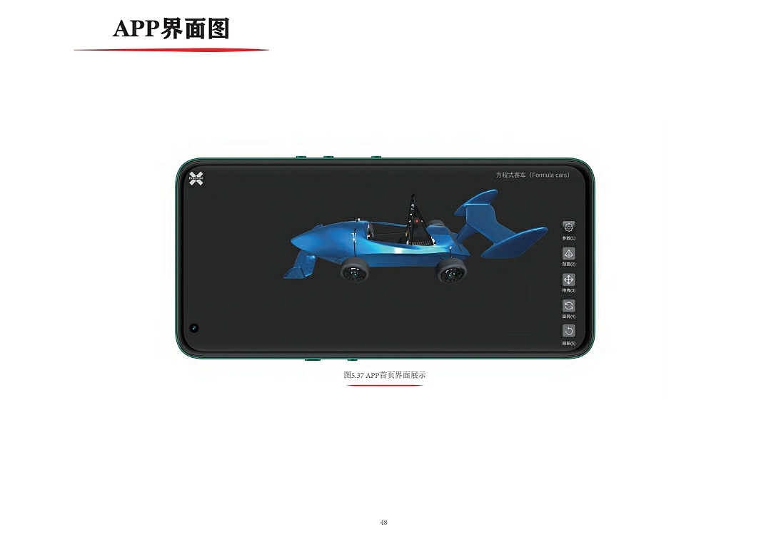 formula car，