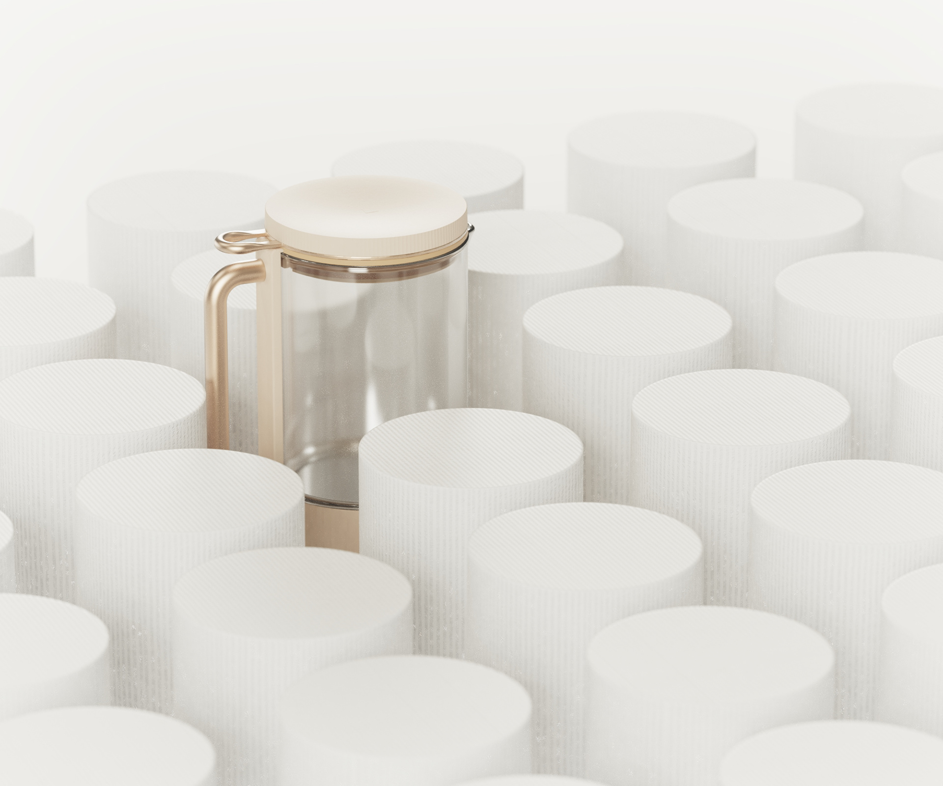 Health cup，SUPOR，office，white collar，life，product design，industrial design，Light luxury，