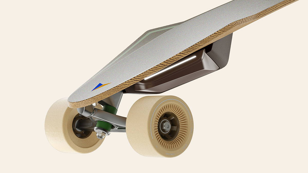 Husky design，Electric skateboard，