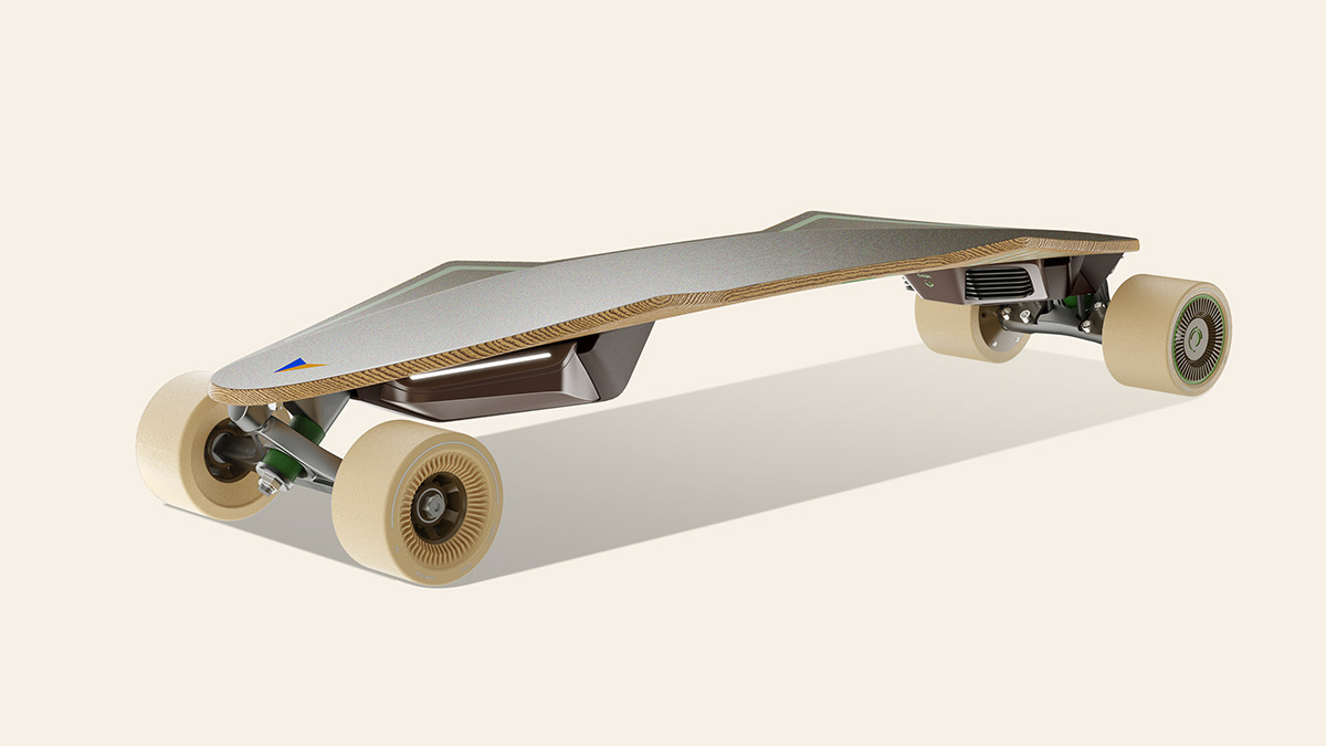 Husky design，Electric skateboard，