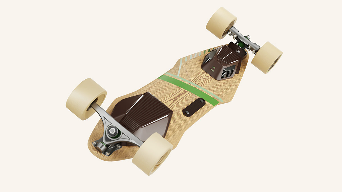 Husky design，Electric skateboard，