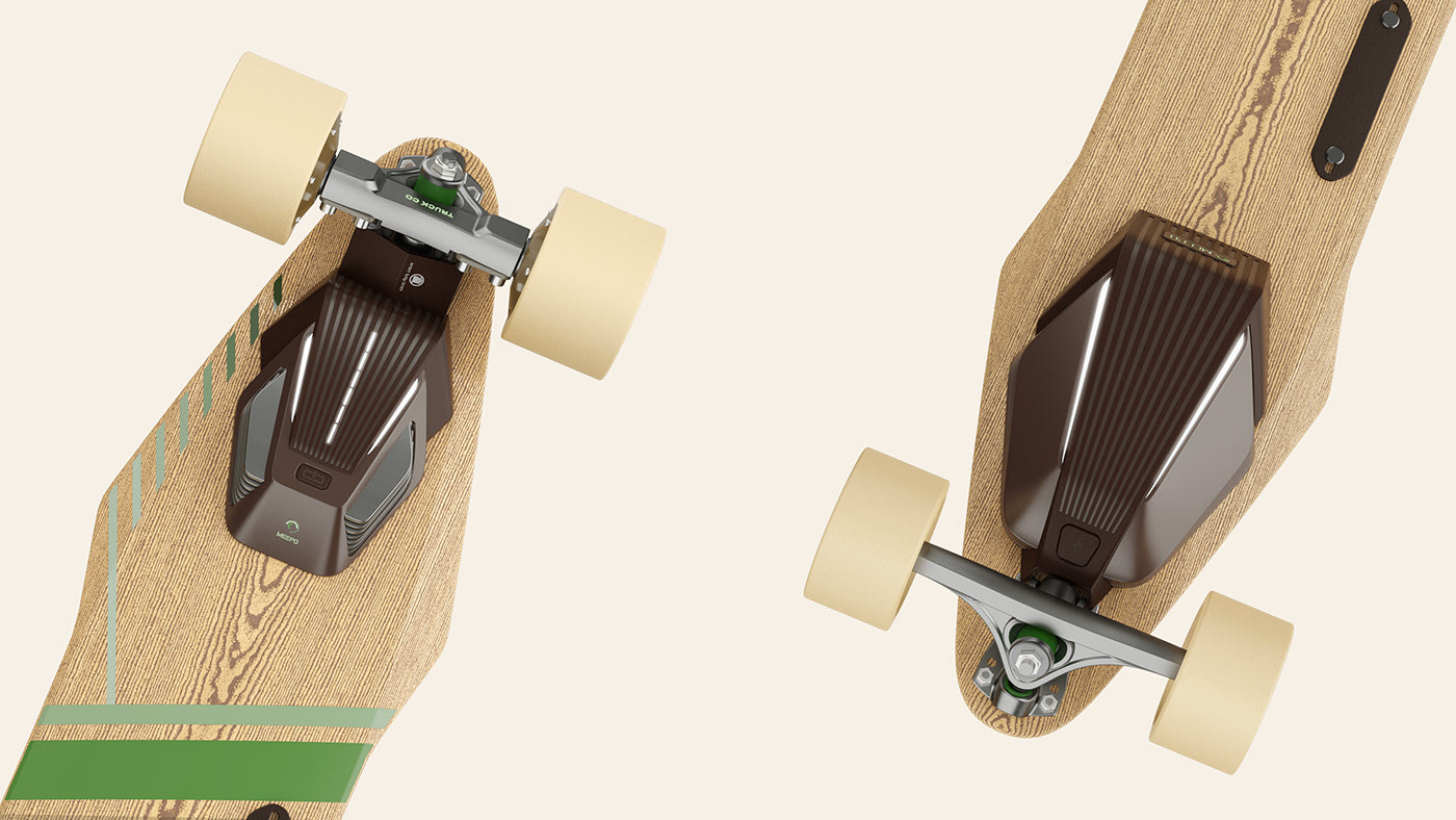 Husky design，Electric skateboard，