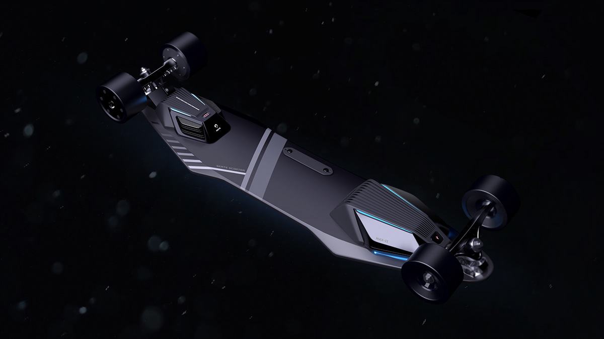 Husky design，Electric skateboard，