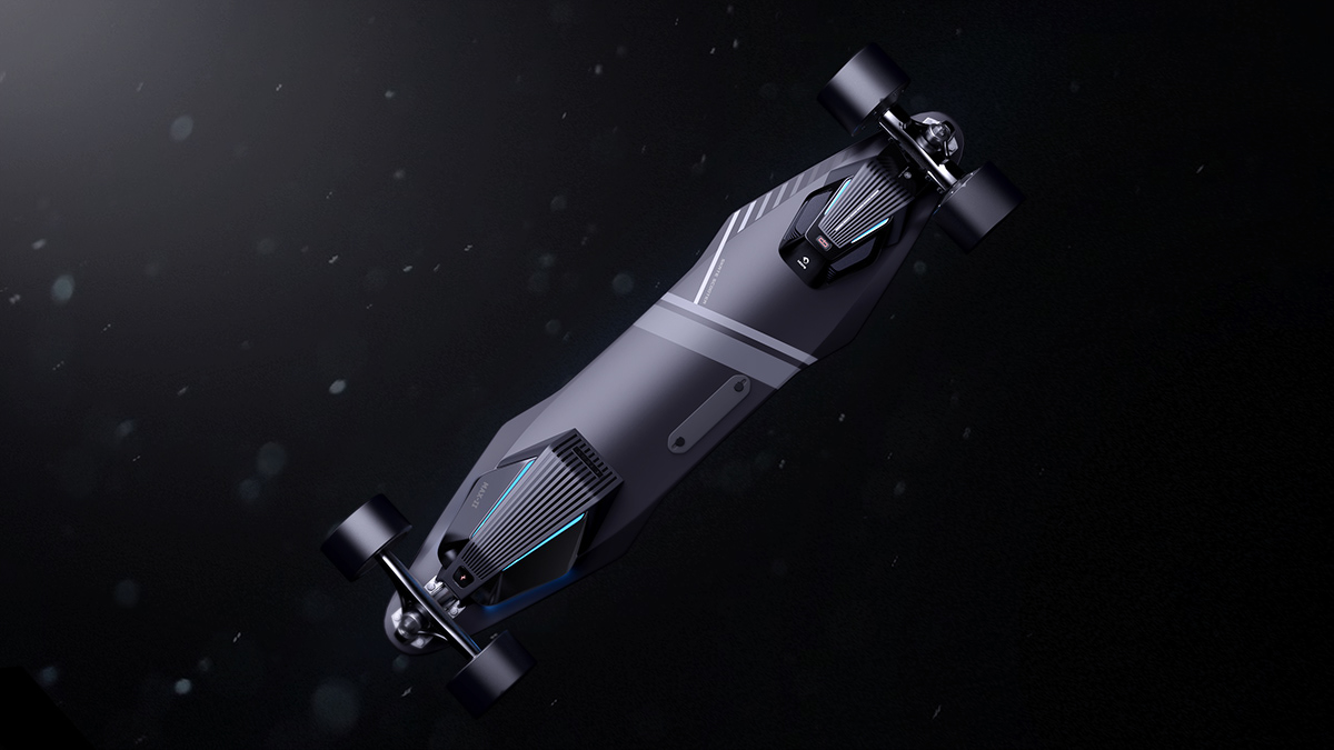 Husky design，Electric skateboard，