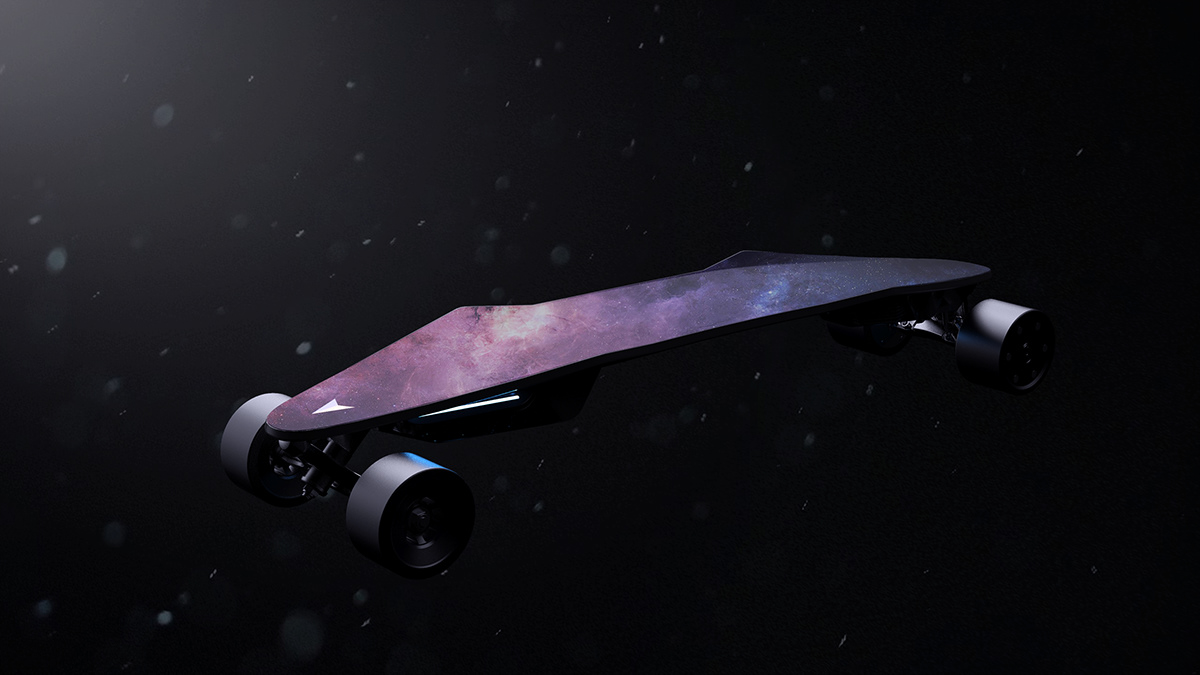 Husky design，Electric skateboard，