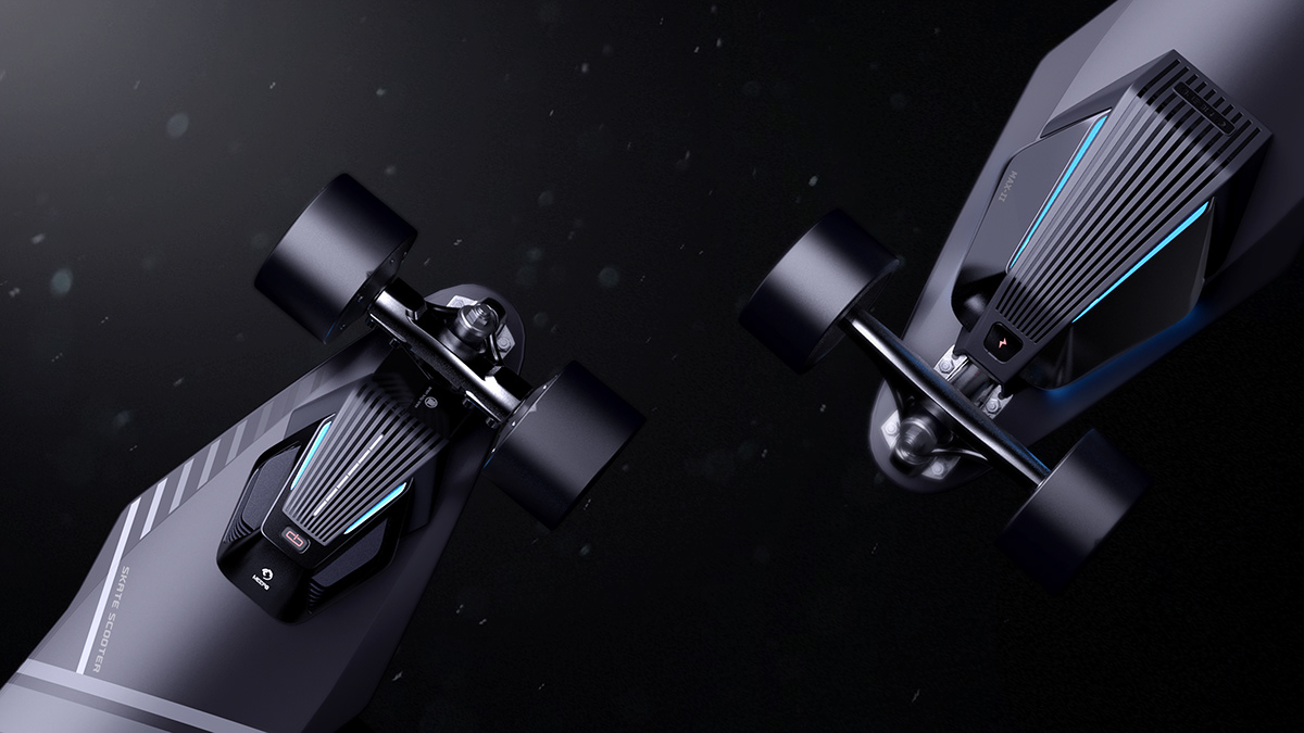 Husky design，Electric skateboard，