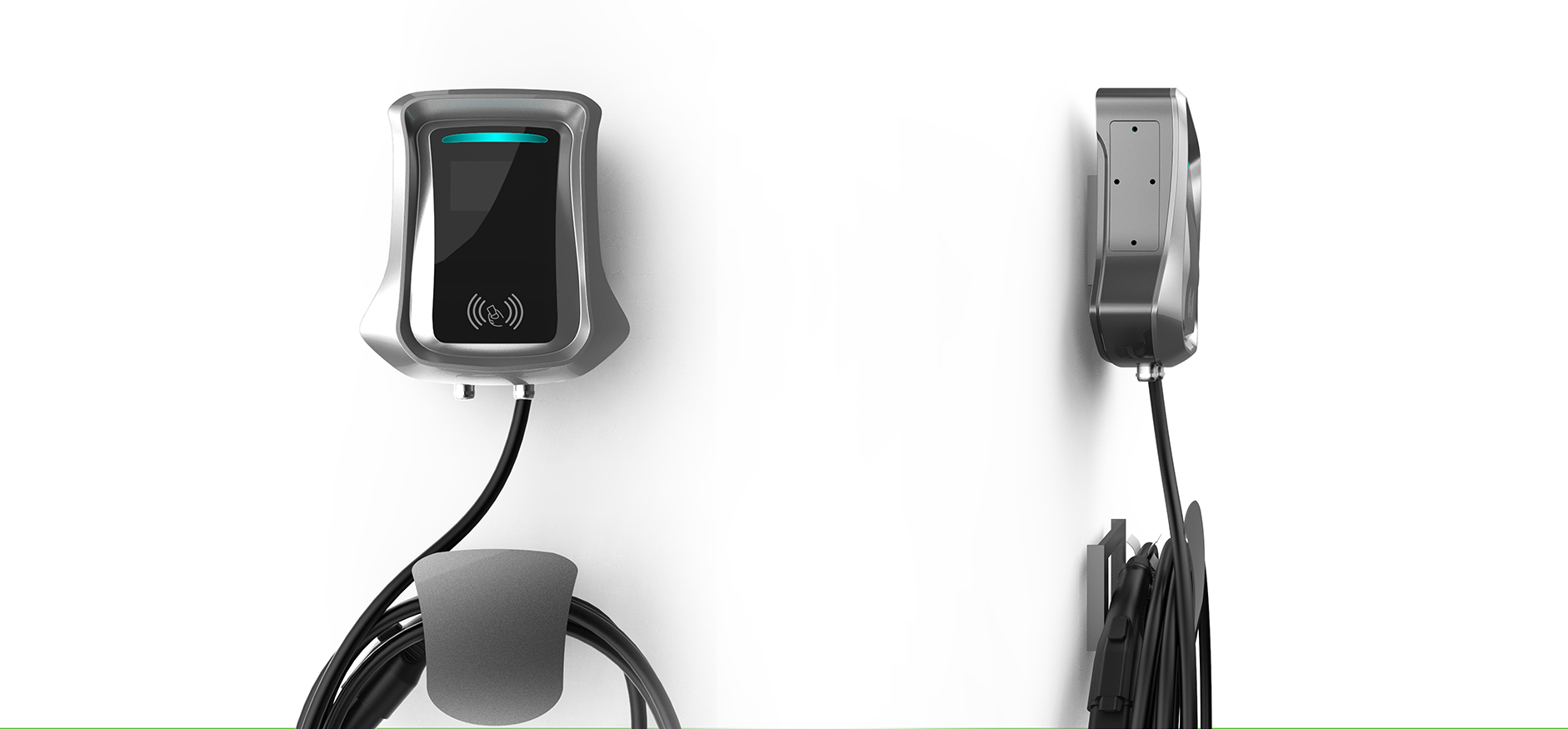 Charging pile，intelligence，concept，Design，Round tower，