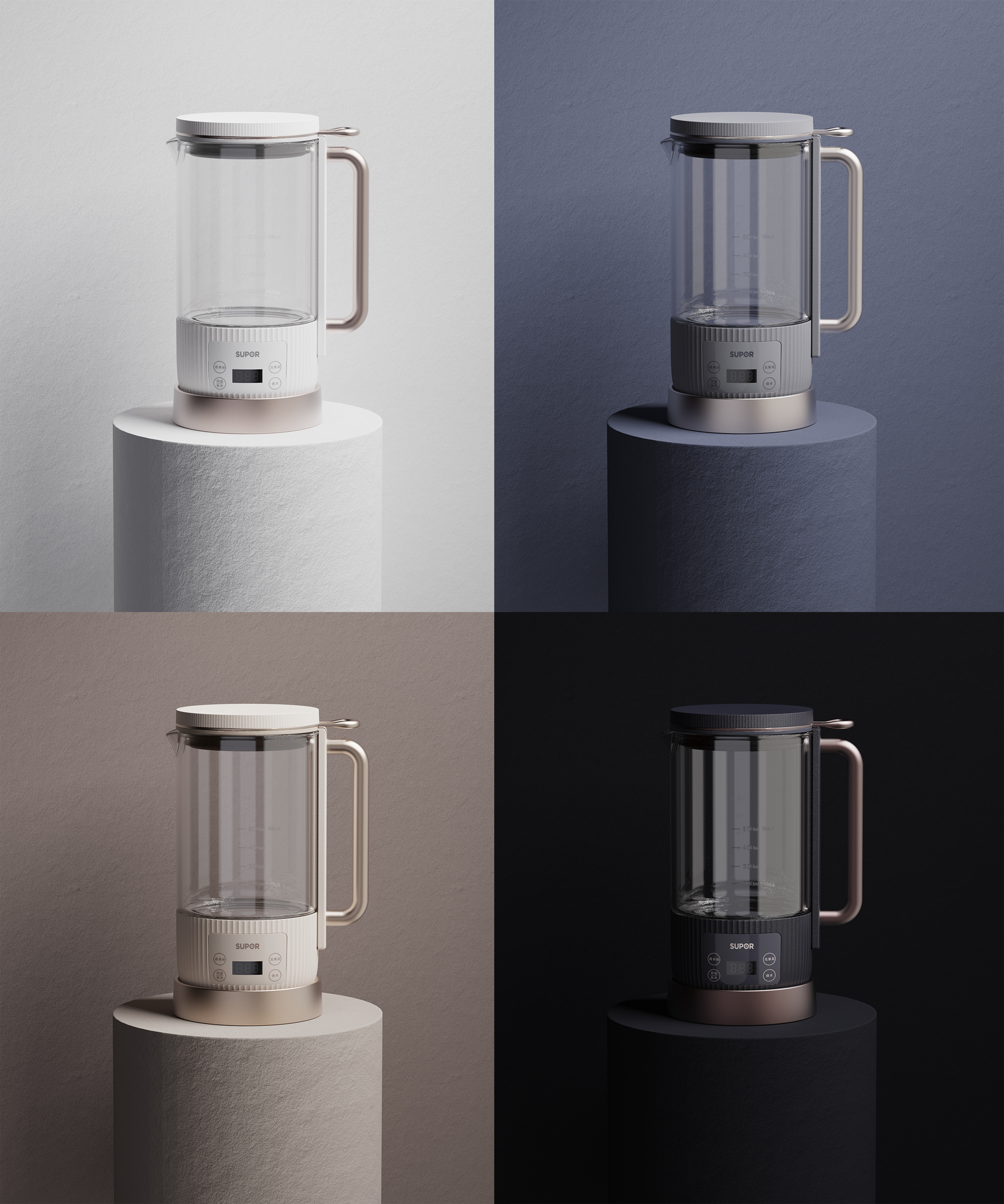 Health cup，SUPOR，office，white collar，life，product design，industrial design，Light luxury，