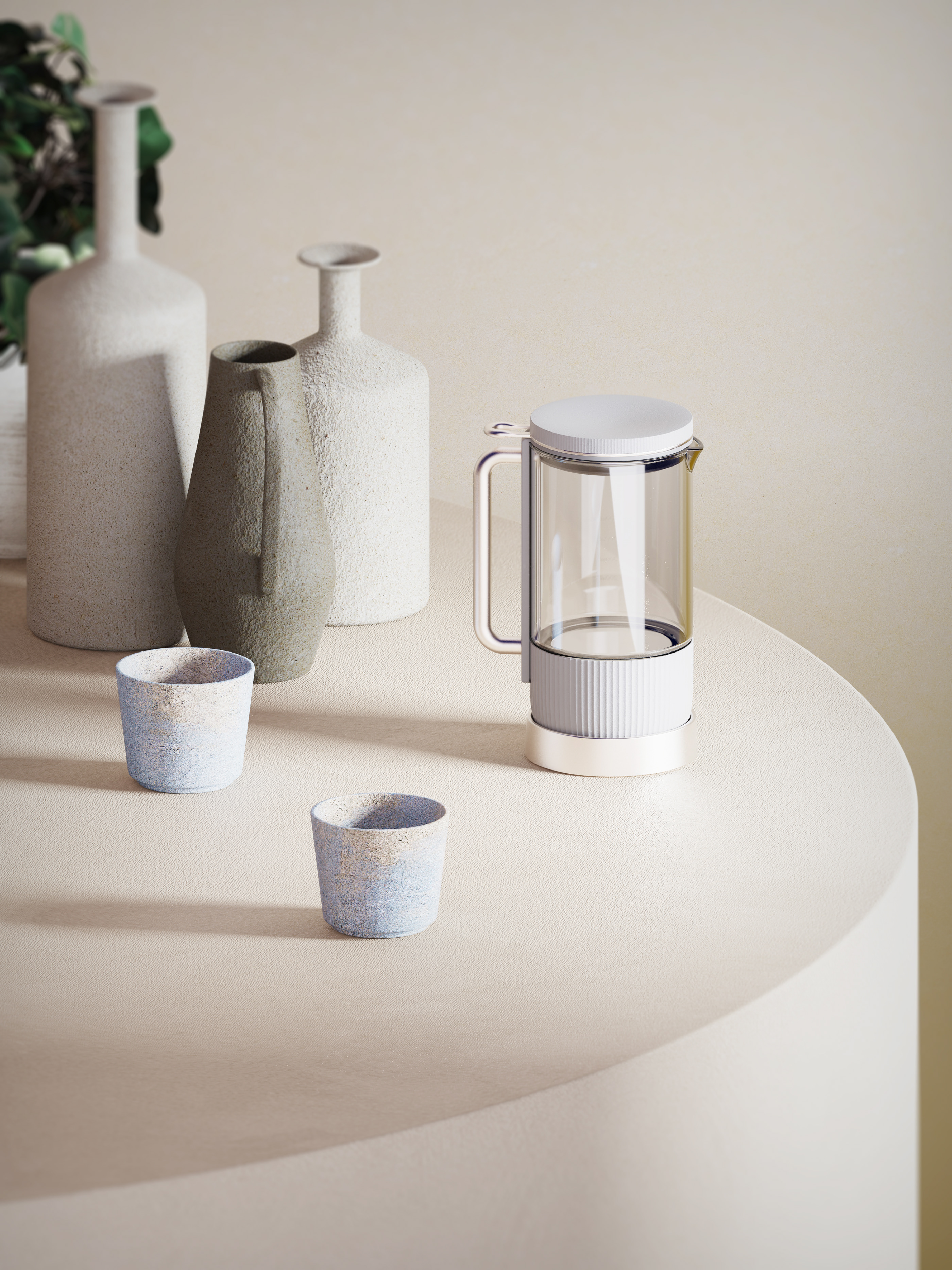 Health cup，SUPOR，office，white collar，life，product design，industrial design，Light luxury，