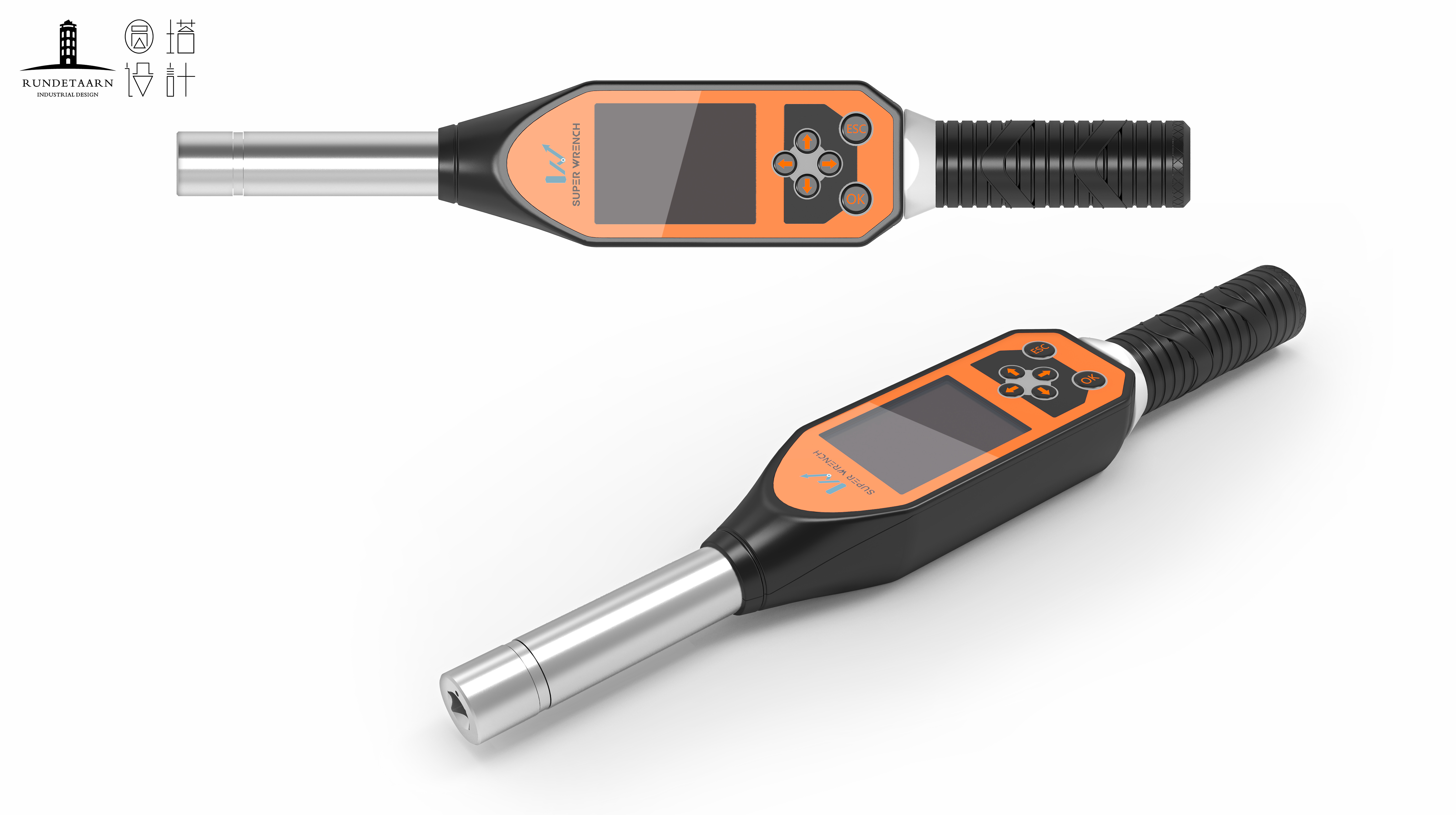 Intelligent wrench controller，Wrench，Design，Round tower，Industry，