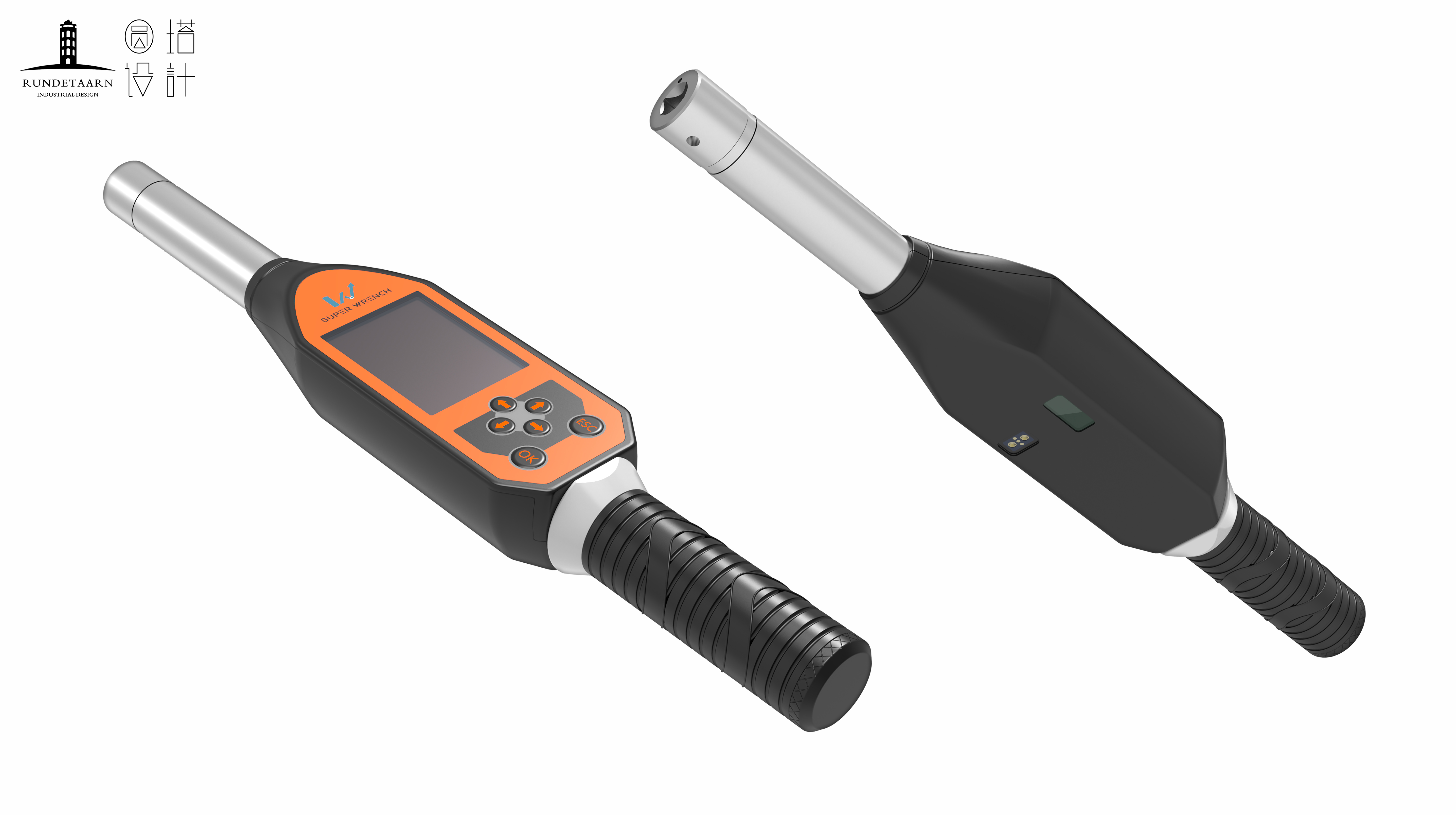 Intelligent wrench controller，Wrench，Design，Round tower，Industry，