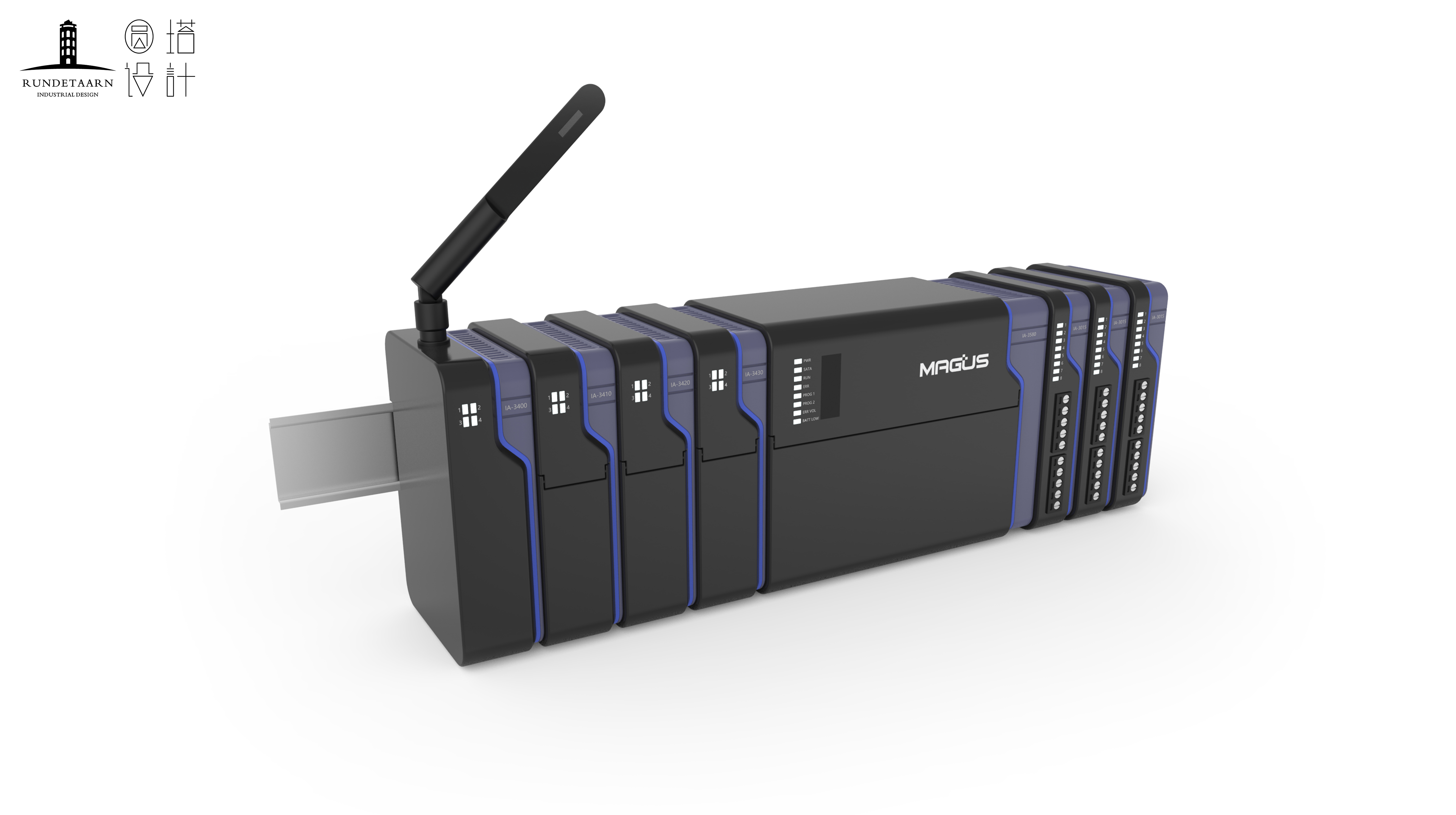 Intelligent control module，Design，Round tower，Industry，