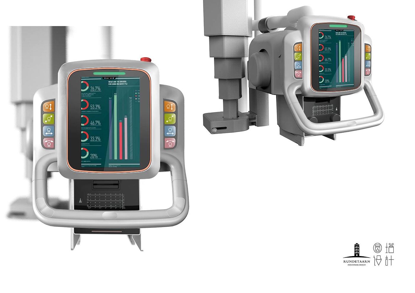 x光机，立柱，医疗，设计，圆塔，