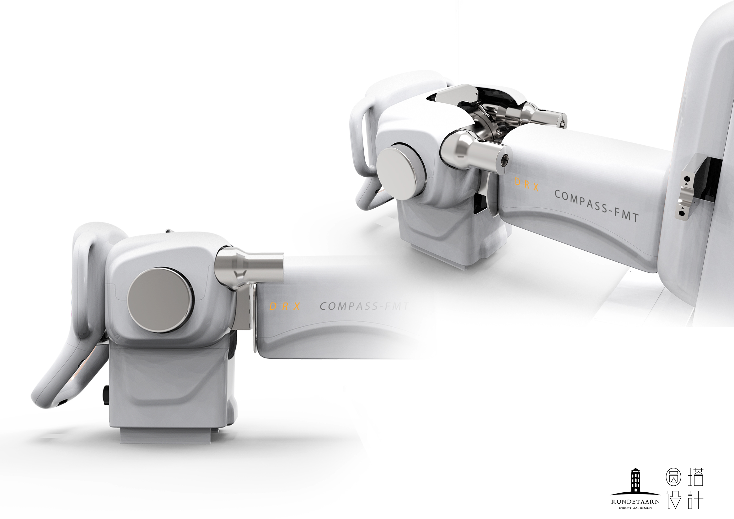 X-ray machine，medical care，Design，Round tower，