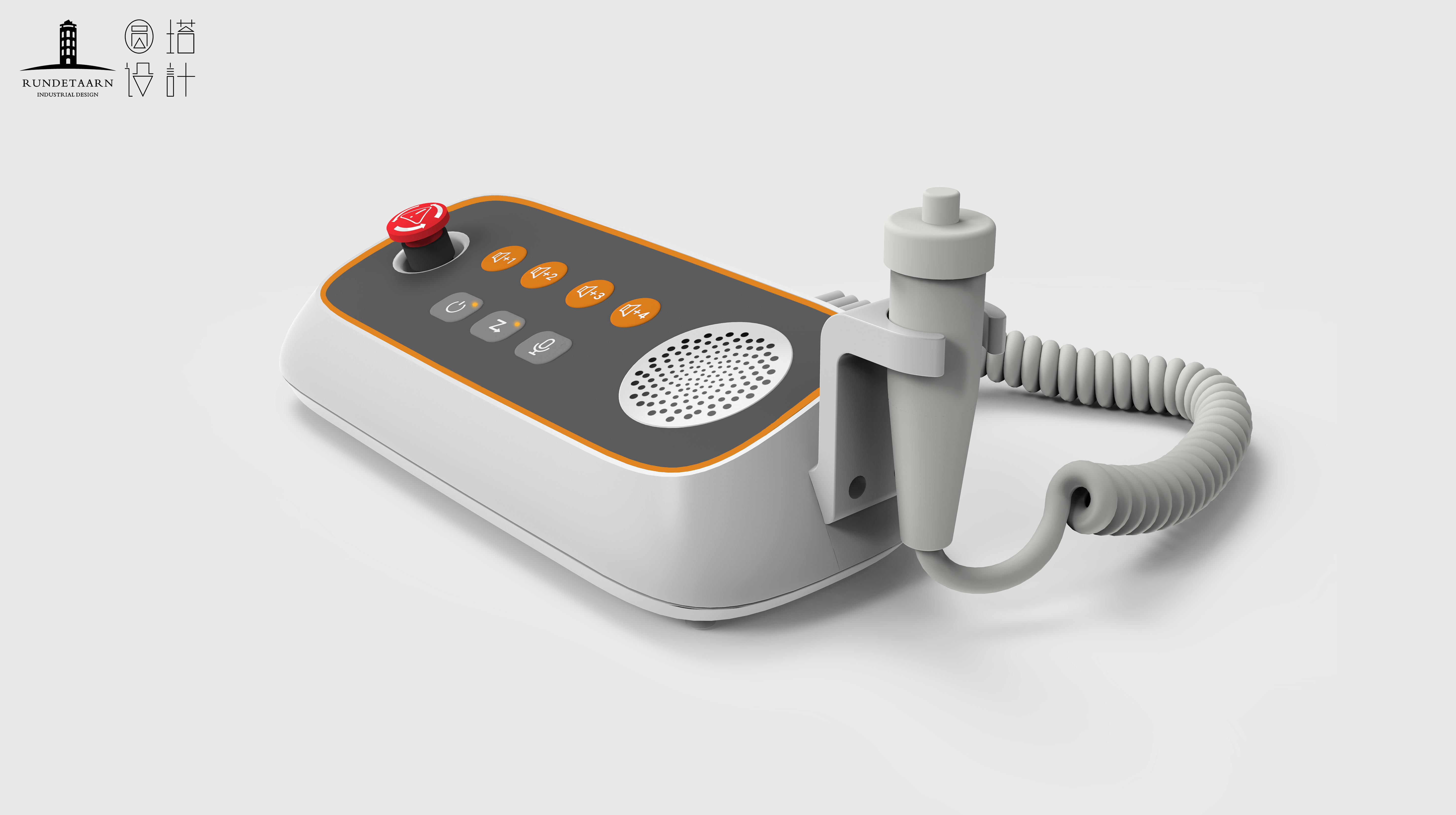 Exposure box，Operation key，medical care，Design，Round tower，