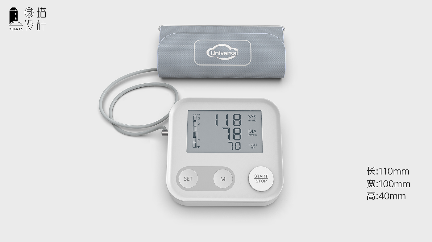 sphygmomanometer，medical care，nursing，Design，Round tower，