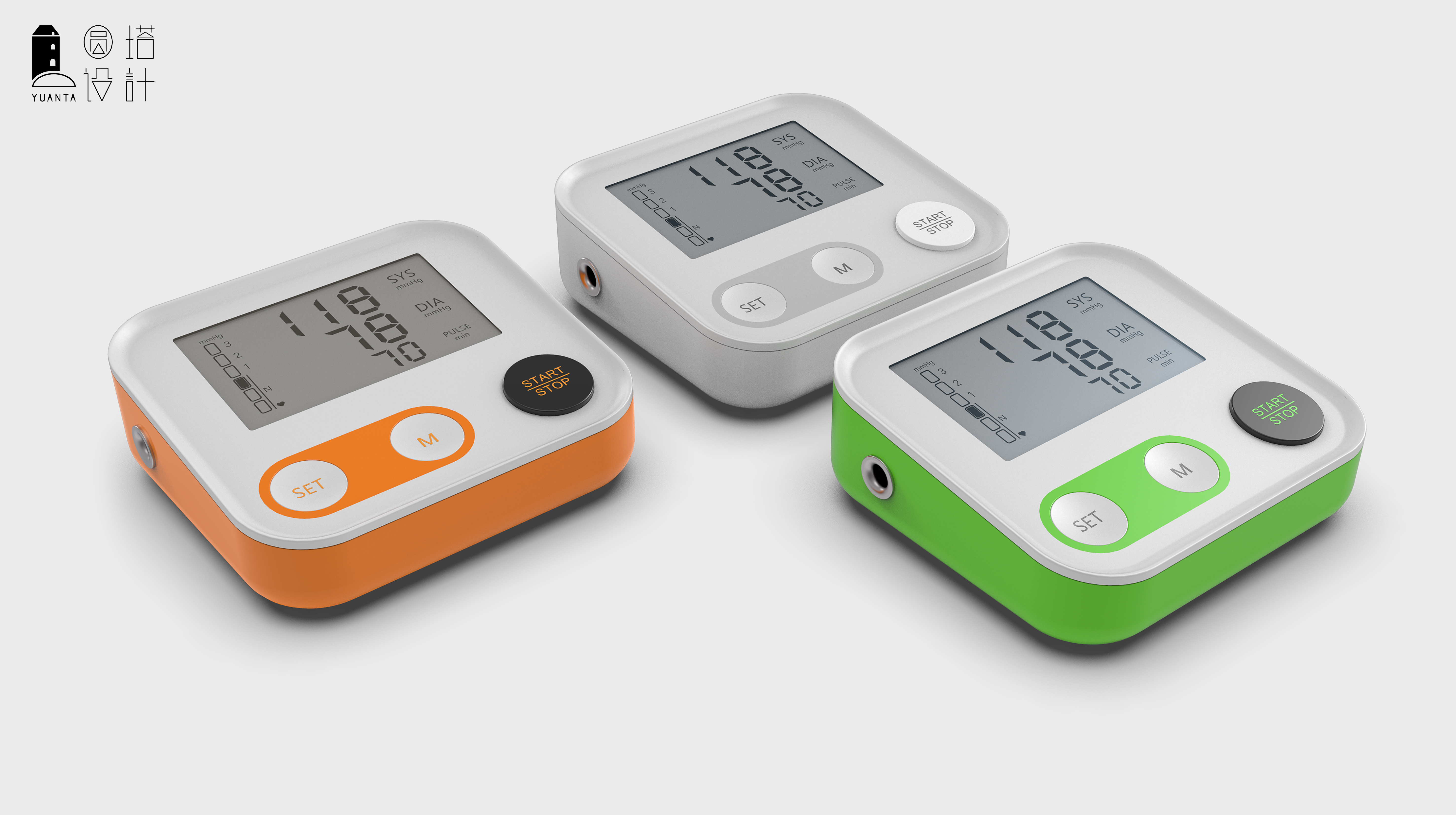 sphygmomanometer，medical care，nursing，Design，Round tower，