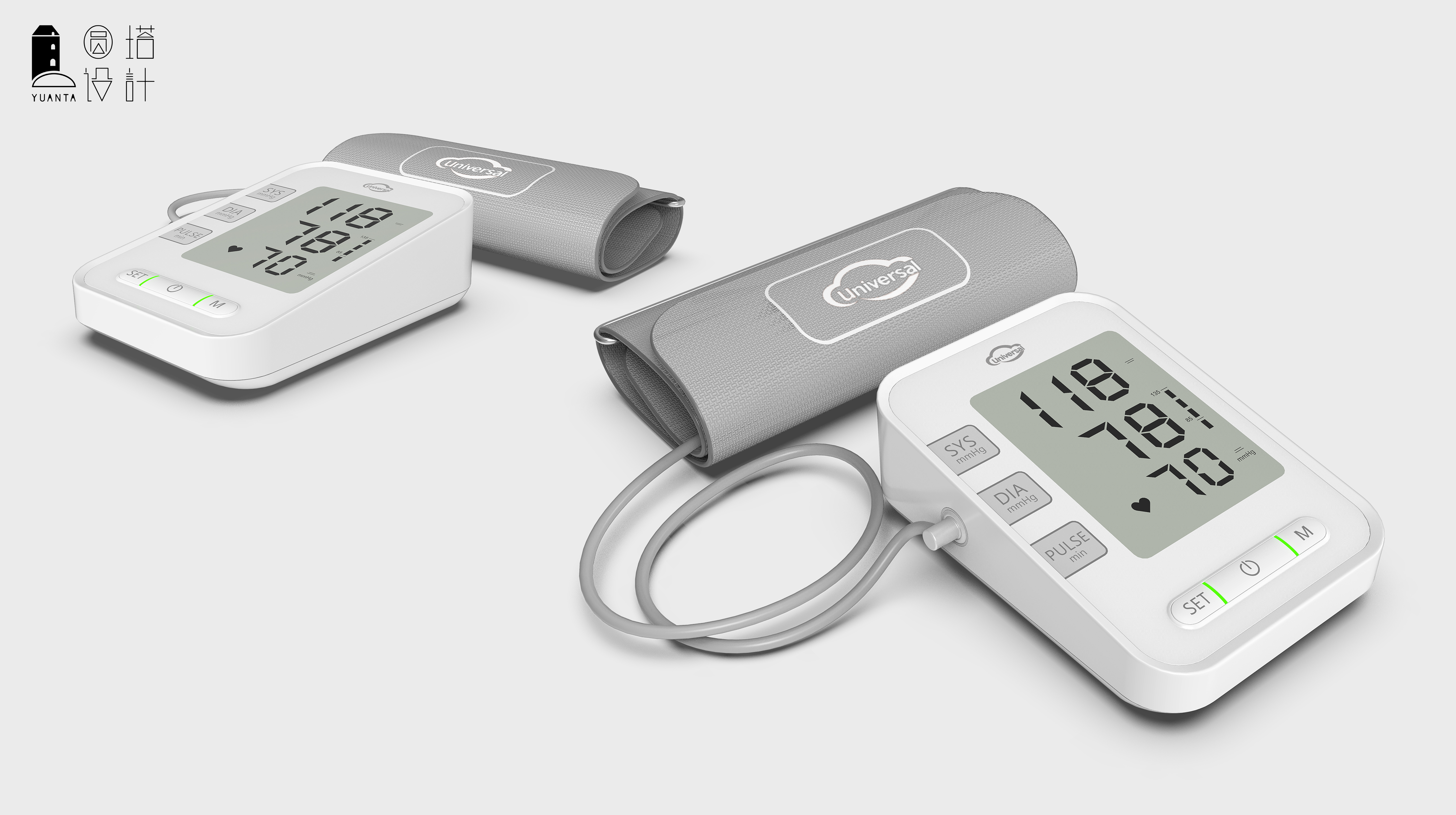 sphygmomanometer，medical care，Design，Round tower，