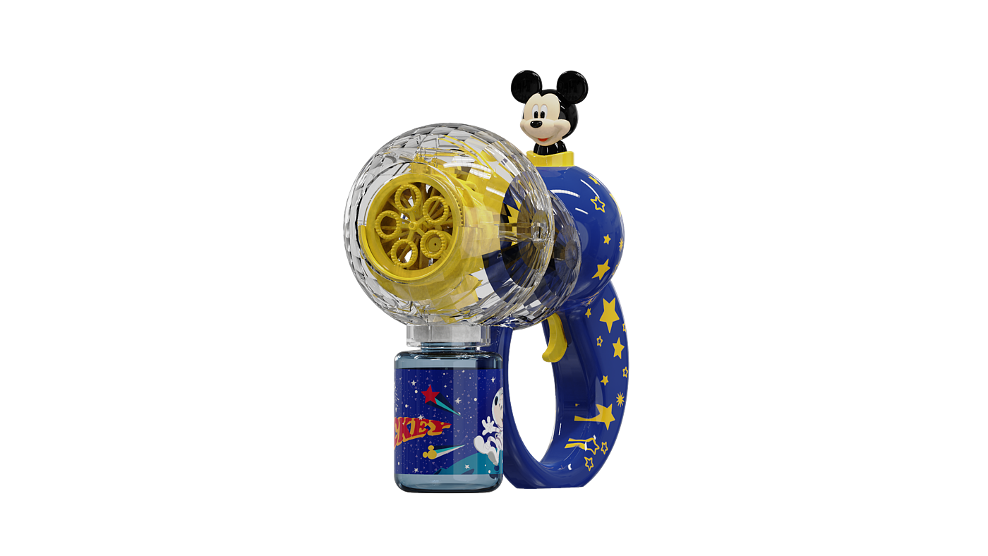 A big bubble gun，