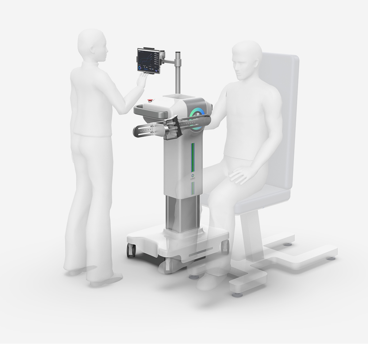 Isokinetic muscle strength training system，