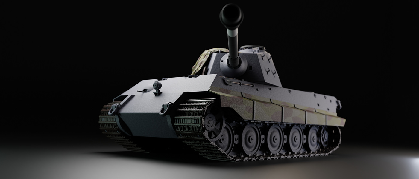 The King，Tank，Digital modeling，