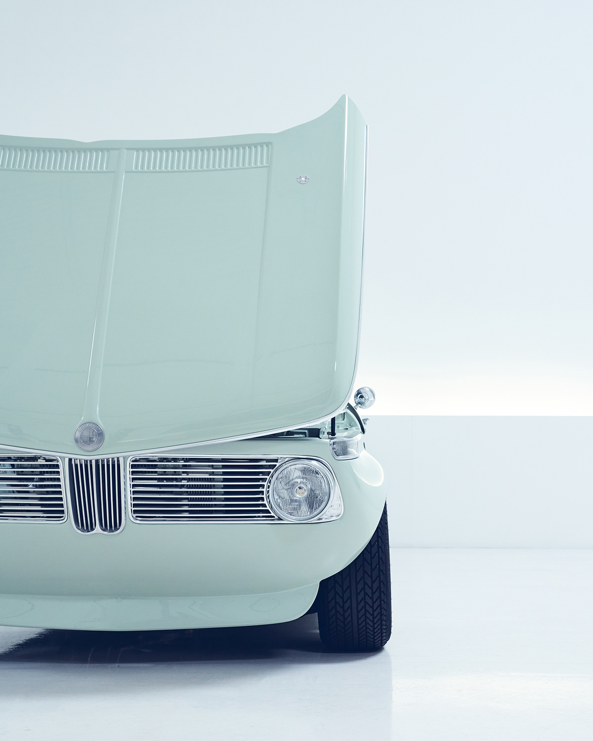 BMW 2002，Automobile design，green，