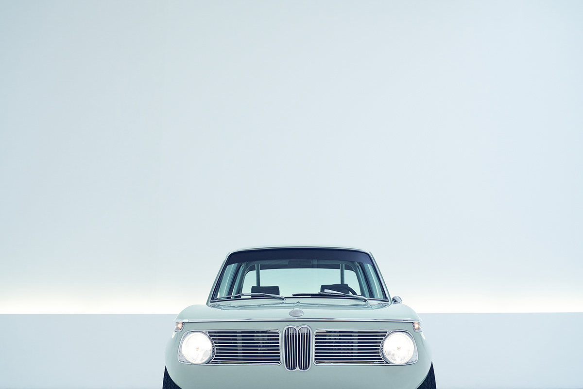 BMW 2002，Automobile design，green，