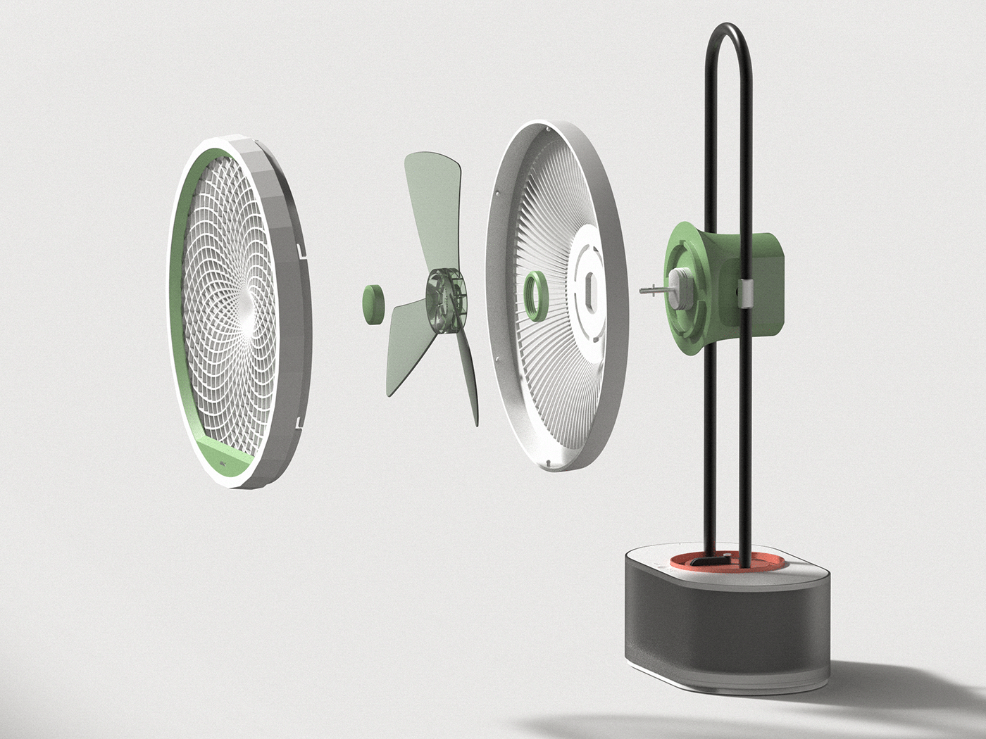 Angle，electric fan，Household appliances，