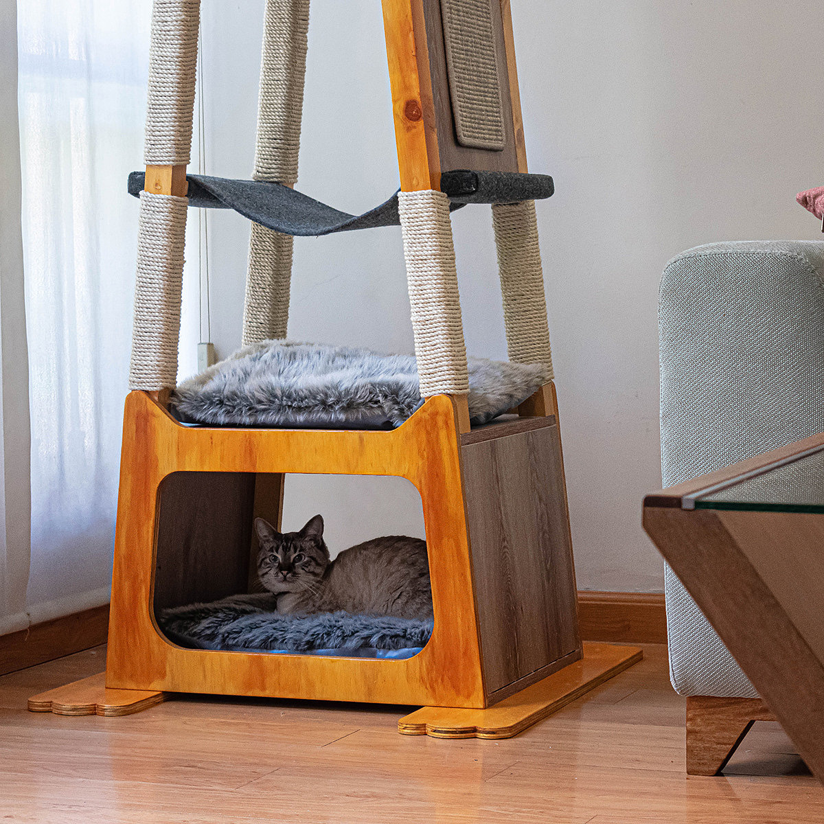 SIO，Cat nest，woodiness，