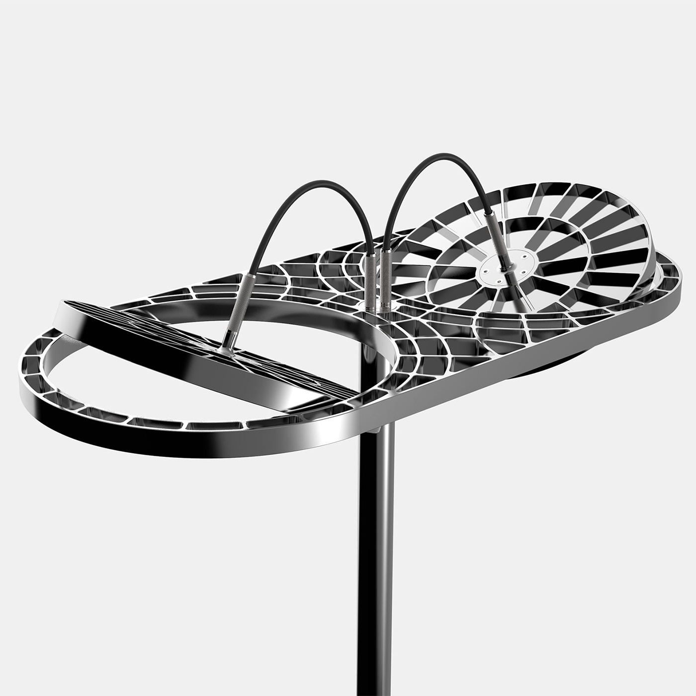 Duo Floor Lamp，Floor lamp，Metal，