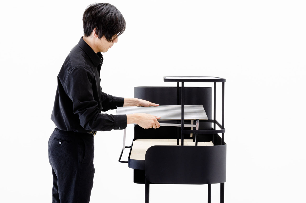 BBQ&co Grill，Japanese wood burning barbecue rack，black，