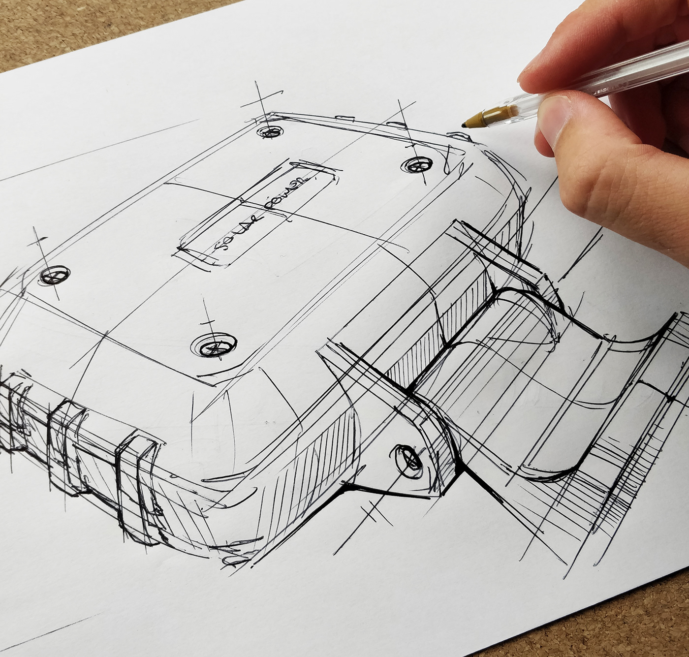 sketch，industrial design，Hand drawn products，