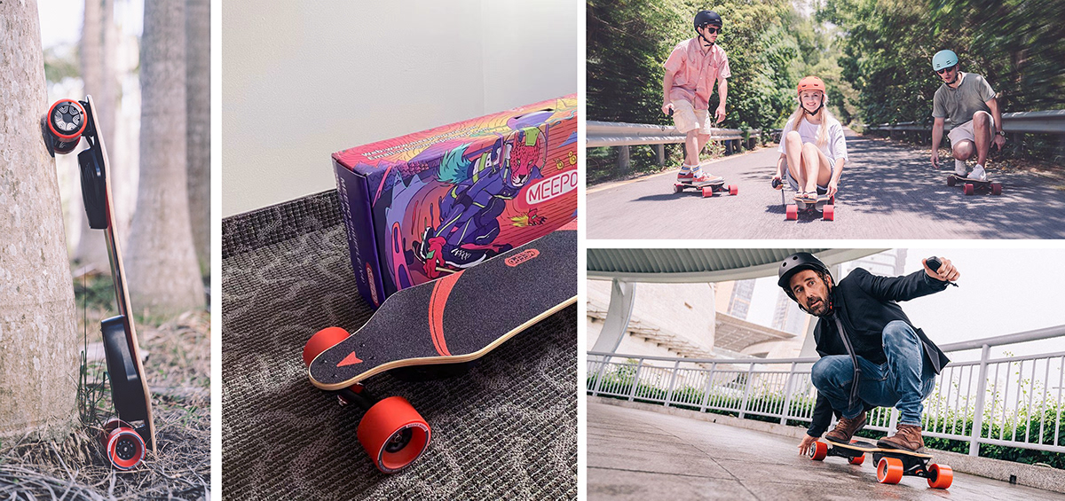 Husky design，Electric skateboard，