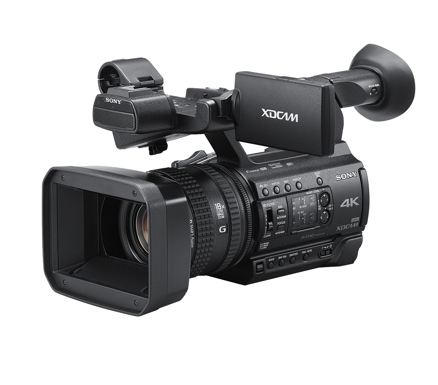 Sony，4K HD，Solid state memory camera，