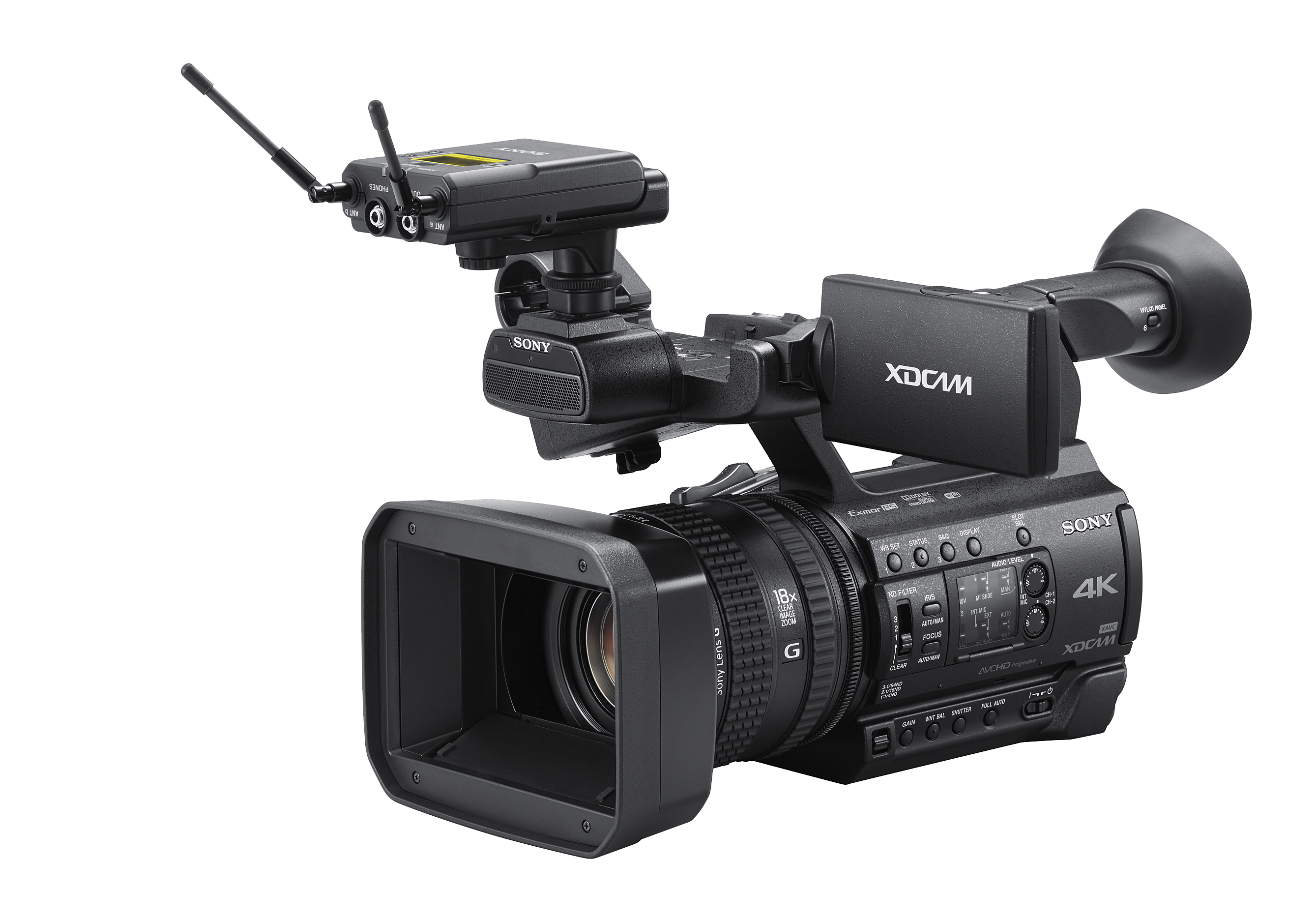 Sony，4K HD，Solid state memory camera，