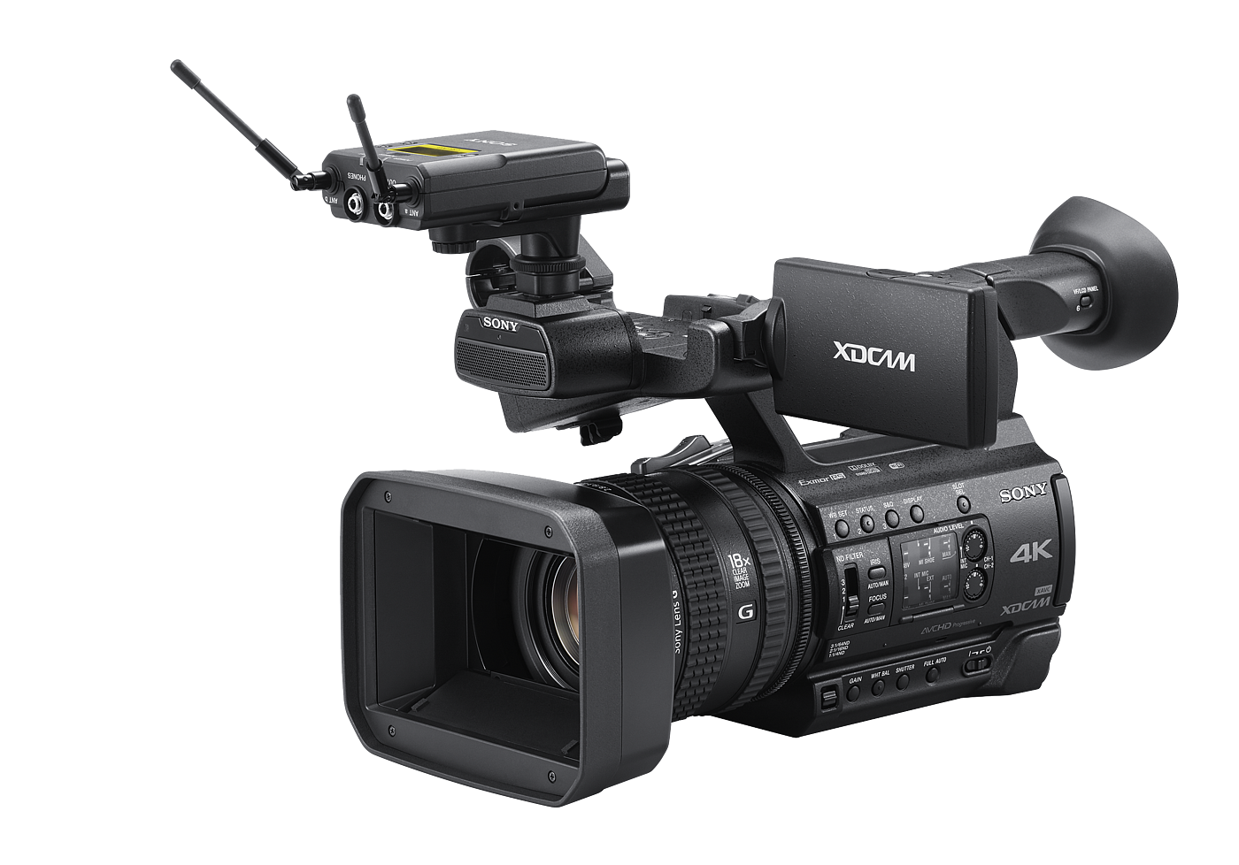 Sony，4K HD，Solid state memory camera，