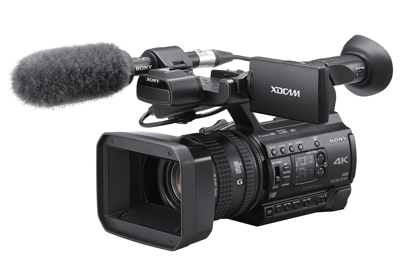 Sony，4K HD，Solid state memory camera，