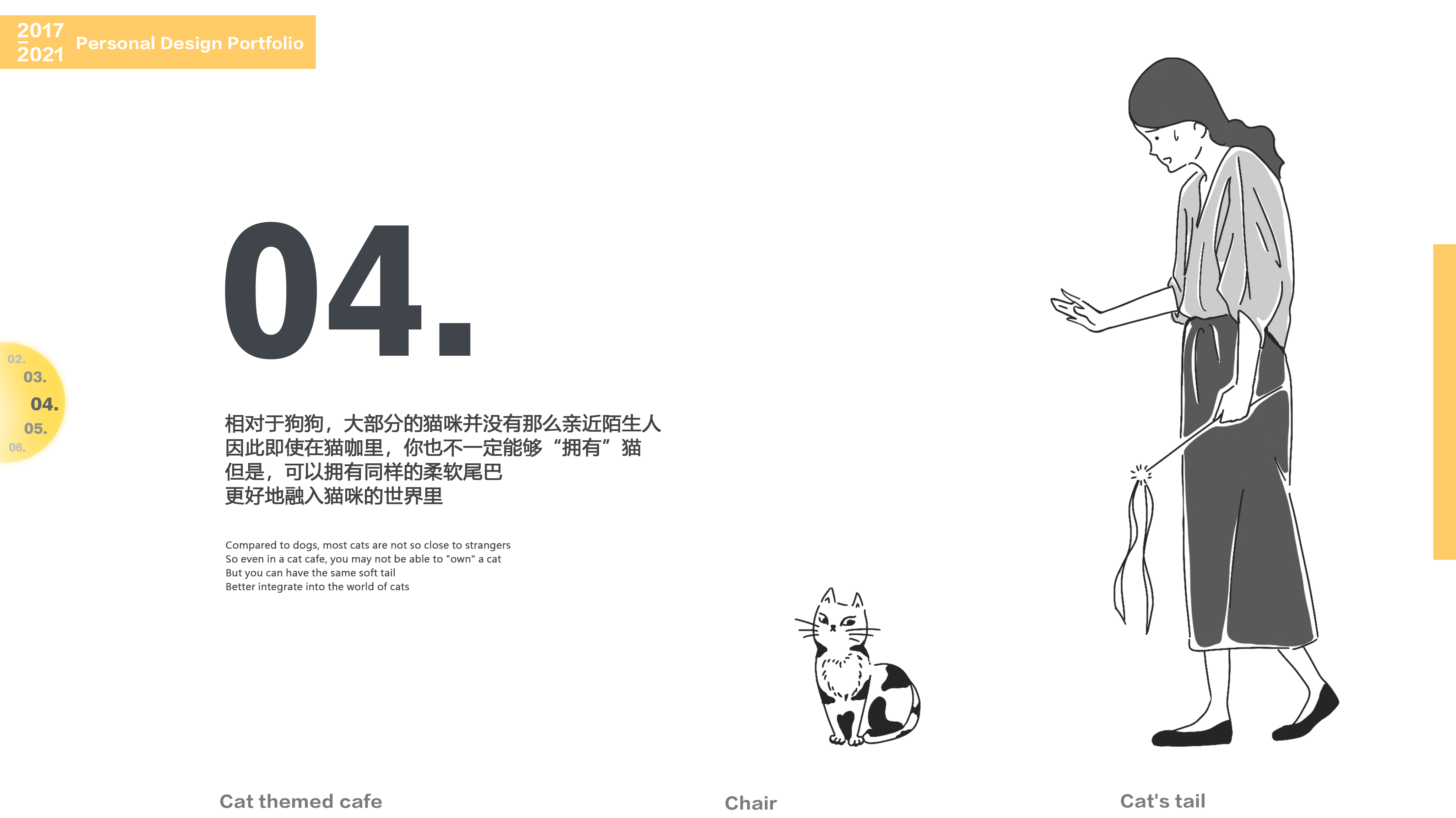 furniture design ，Theme restaurant，Cat coffee，chair，