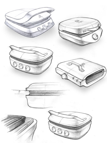 产品手绘,草图,效果图