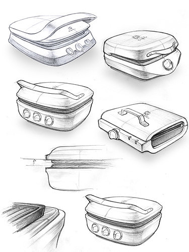 Hand drawn products，sketch，design sketch，