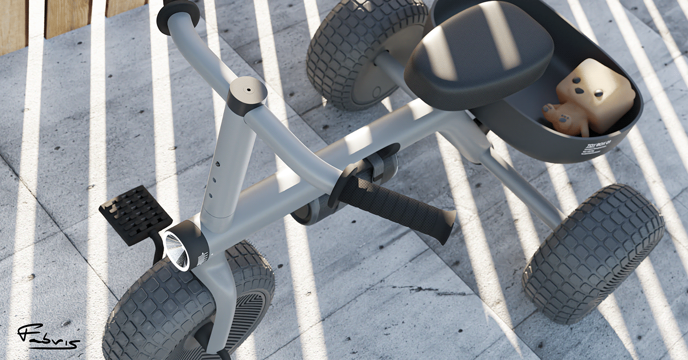 outdoors，motion，Tricycle，