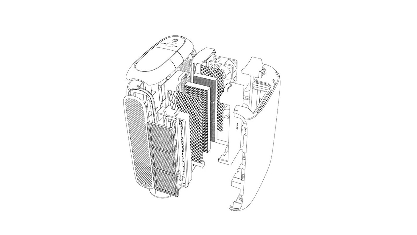 医用空气净化器设计，空气净化器设计，产品设计，