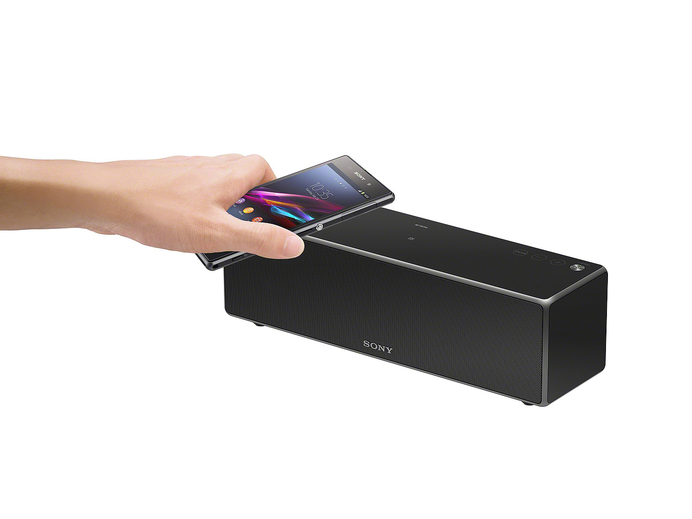 sony，Sony，wireless，loudspeaker box，black，